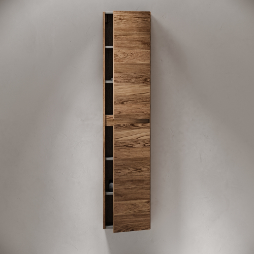 Шкаф-пенал SANCOS подвесной Libra, дуб чарльстон 350х300х1600 мм, PLB35ECH