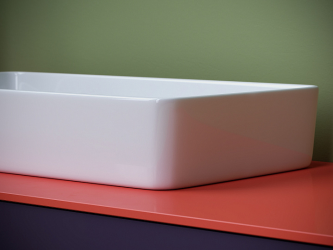 Накладная раковина CERAMICANOVA Element 620x340x110 мм CN5048