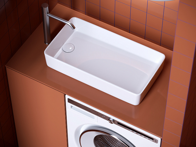 Накладная раковина CERAMICANOVA Element 620x340x110 мм CN5048