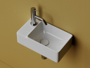 Умывальник CERAMICANOVA Element подвесной прямоугольный (чаша справа, отверстие под смеситель слева) CN5046