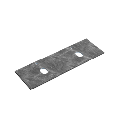 Столешница для ванной комнаты SANCOS из керамогранита SANCOS Black Sky 1400х460 c отверстием под смеситель,TT140A1X