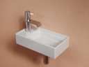 Умывальник CERAMICANOVA Element подвесной прямоугольный (чаша справа, отверстие под смеситель слева) CN6051R