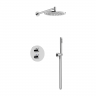 Душевой комплект с термостатом SANCOS Etna, с внутренней частью, хром, SC9010CH