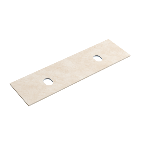 Столешница для ванной комнаты SANCOS из керамогранита SANCOS Kreman 1400х460 без отверстия под смеситель,TT140A2