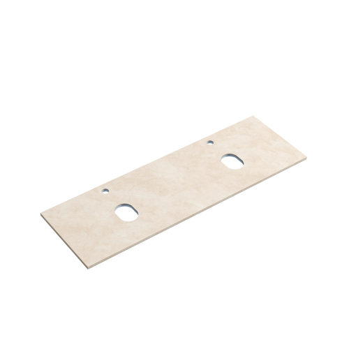 Столешница для ванной комнаты SANCOS из керамогранита SANCOS Kreman 1600х460 c отверстием под смеситель,TT160A2X