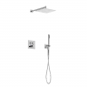 Душевой комплект с термостатом SANCOS Linn, с внутренней частью, хром, SC9022CH