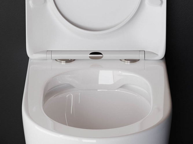 Унитаз CERAMICANOVA Highlight Rimless напольный приставной CN1812