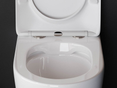 Унитаз CERAMICANOVA Highlight Rimless напольный приставной CN1812