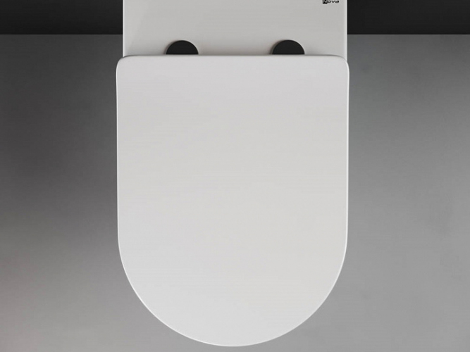 Унитаз CERAMICANOVA Highlight Rimless напольный приставной CN1812