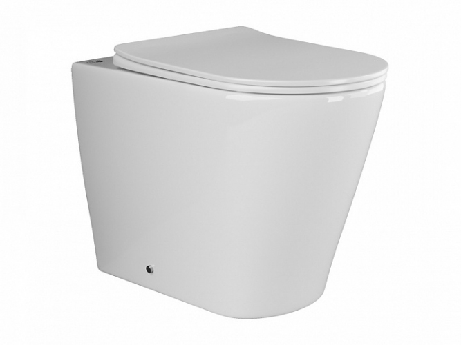 Унитаз CERAMICANOVA Highlight Rimless напольный приставной CN1812