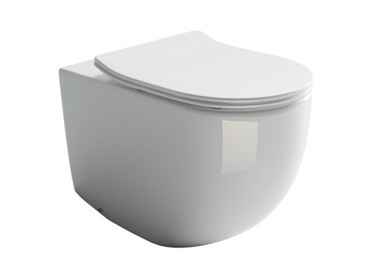 Унитаз CERAMICANOVA Metropol Rimless напольный приставной CN4004