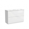 Тумба напольная под раковину SANCOS Libra Floor, белый глянец 1190х450х840 мм, LB120F-2W