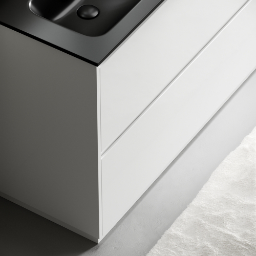 Тумба напольная под раковину SANCOS Libra Floor, белый глянец 1190х450х840 мм, LB120F-2W