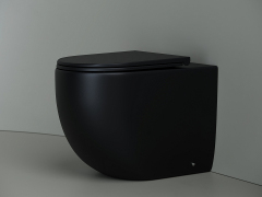 Унитаз CERAMICANOVA Metropol Rimless напольный приставной CN4004MB