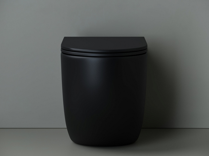 Унитаз CERAMICANOVA Metropol Rimless напольный приставной CN4004MB