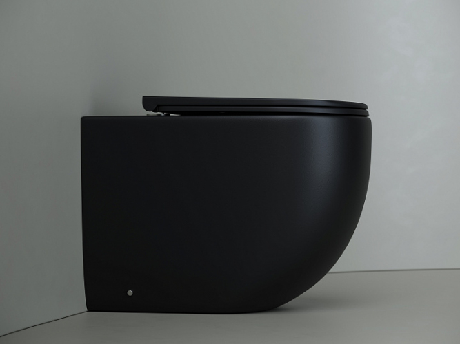 Унитаз CERAMICANOVA Metropol Rimless напольный приставной CN4004MB