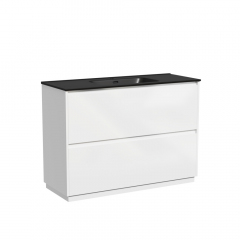 Тумба напольная под раковину SANCOS Libra Floor, белый глянец 1190х450х840 мм, LB120F-1W