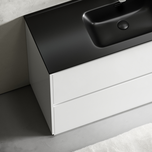 Тумба напольная под раковину SANCOS Libra Floor, белый глянец 1190х450х840 мм, LB120F-1W