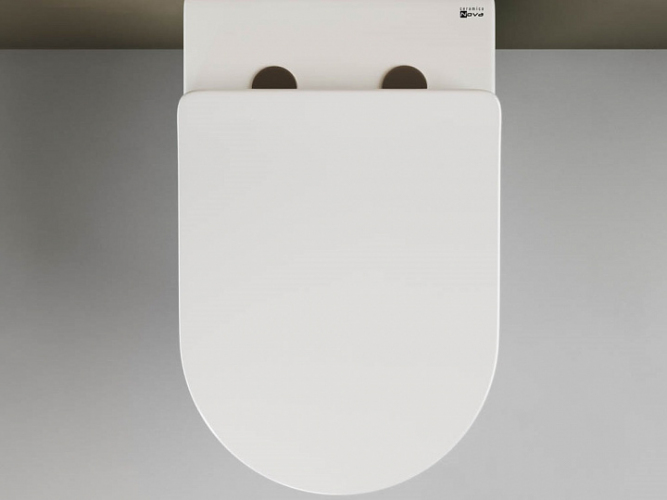 Унитаз CERAMICANOVA Mia Rimless напольный приставной CN1810