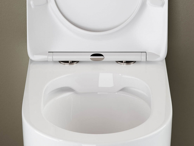 Унитаз CERAMICANOVA Mia Rimless напольный приставной CN1810