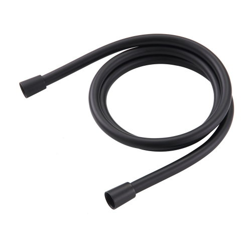 Душевой шланг SANCOS 160 см, с защитой от перекручивания, цвет матовый черный, SC5001MB