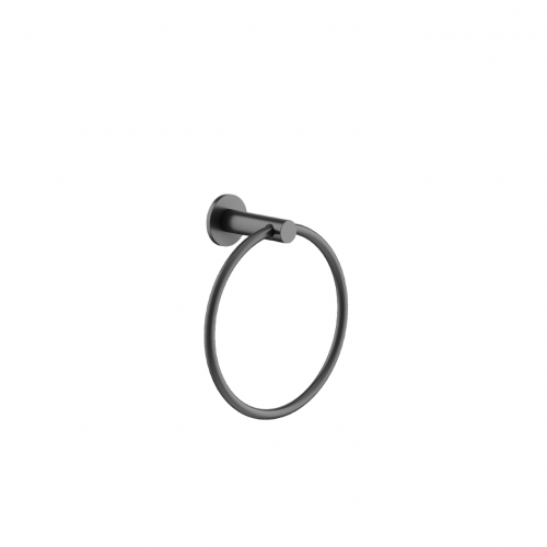 Полотенцедержатель SANCOS Base, кольцо, вороненая сталь, SC9029GG