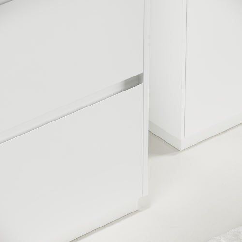 Тумба напольная под раковину SANCOS Libra Floor, белый глянец 590х450х840 мм, LB60FW