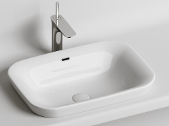 Умывальник CERAMICANOVA Element прямоугольный встраиваемый сверху в столешницу CN6041