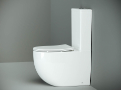 Унитаз CERAMICANOVA Metropol Rimless напольный пристенный CN4001