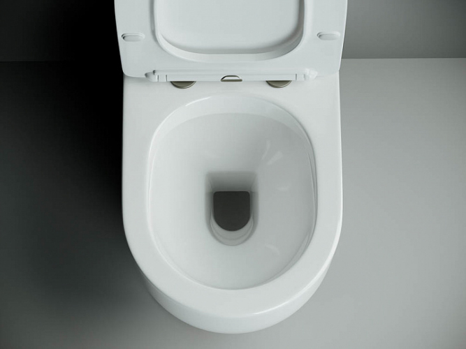 Унитаз CERAMICANOVA Metropol Rimless напольный пристенный CN4001