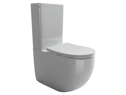 Унитаз CERAMICANOVA Metropol Rimless напольный пристенный CN4001