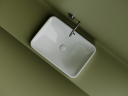 Умывальник CERAMICANOVA Element прямоугольный встраиваемый сверху в столешницу CN5041