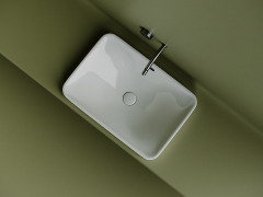 Умывальник CERAMICANOVA Element прямоугольный встраиваемый сверху в столешницу CN5041