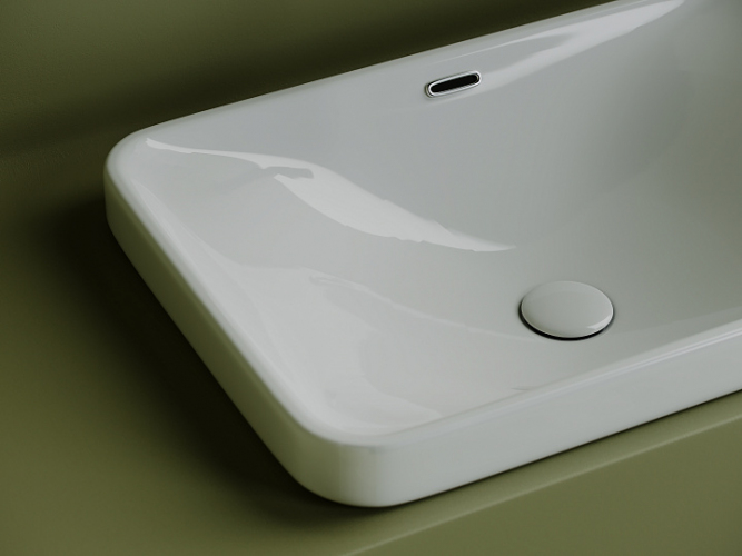 Умывальник CERAMICANOVA Element прямоугольный встраиваемый сверху в столешницу CN5041
