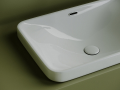 Умывальник CERAMICANOVA Element прямоугольный встраиваемый сверху в столешницу CN5041