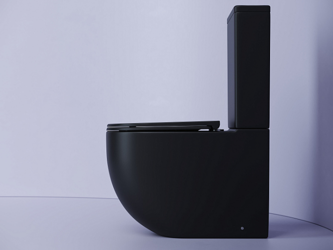 Унитаз CERAMICANOVA Metropol Rimless напольный пристенный CN4001MB