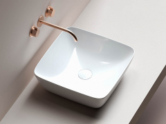 Умывальник чаша CERAMICANOVA FORM накладная квадратная CN2002