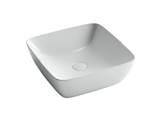 Умывальник чаша CERAMICANOVA FORM накладная квадратная CN2002