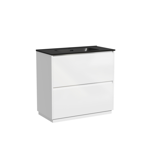 Тумба напольная под раковину SANCOS Libra Floor, белый глянец 890х450х840 мм, LB90FW
