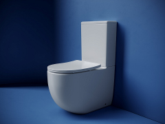 Унитаз CERAMICANOVA Metropol напольный пристенный смыв Торнадо белый