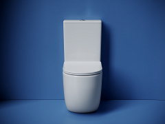 Унитаз CERAMICANOVA Metropol напольный пристенный смыв Торнадо белый