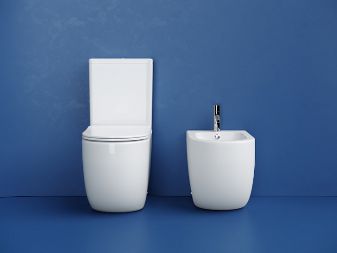 Унитаз CERAMICANOVA Metropol напольный пристенный смыв Торнадо белый