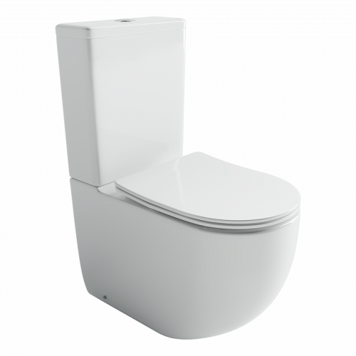 Унитаз CERAMICANOVA Metropol напольный пристенный смыв Торнадо белый