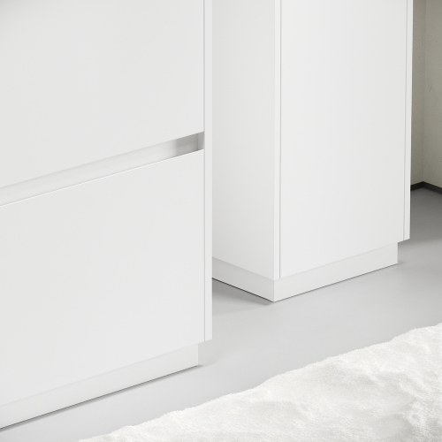 Тумба напольная под раковину SANCOS Libra Floor, белый глянец 990х450х840 мм, LB100FW