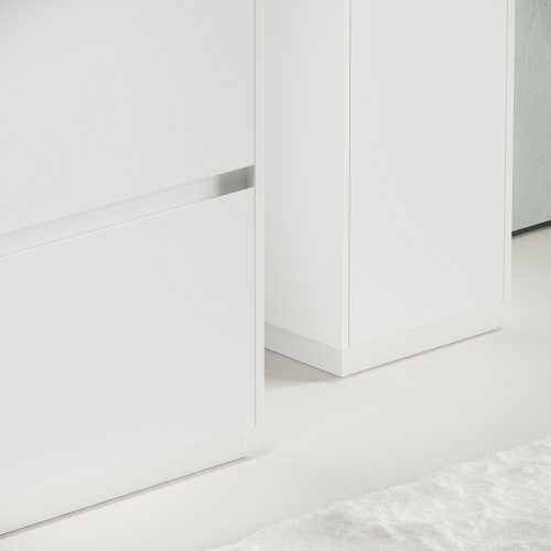 Тумба напольная под раковину SANCOS Libra Floor, белый глянец 990х450х840 мм, LB100FW