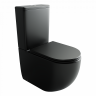 Унитаз CERAMICANOVA Metropol напольный пристенный смыв Торнадо черный матовый