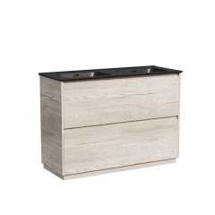 Тумба напольная под раковину SANCOS Libra Floor, дуб галифакс натуральный 1190х450х840 мм, LB120F-2EG