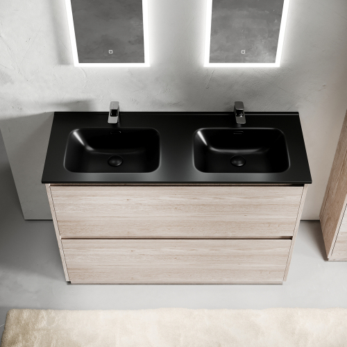 Тумба напольная под раковину SANCOS Libra Floor, дуб галифакс натуральный 1190х450х840 мм, LB120F-2EG