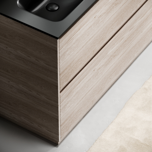 Тумба напольная под раковину SANCOS Libra Floor, дуб галифакс натуральный 1190х450х840 мм, LB120F-2EG