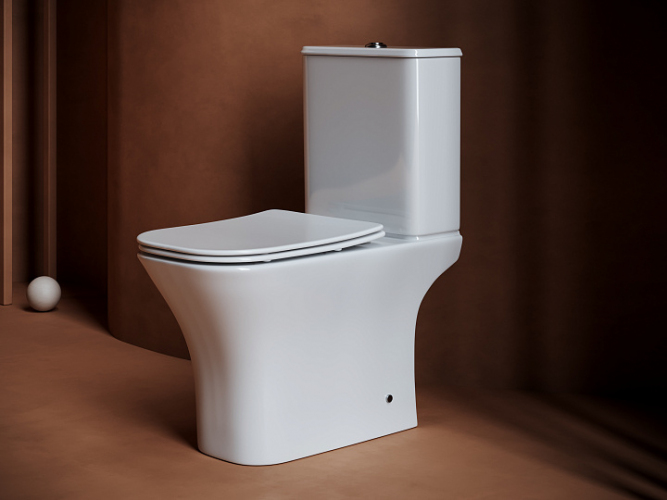 Унитаз CERAMICANOVA Alfa Rimless напольный с бачком CN9002